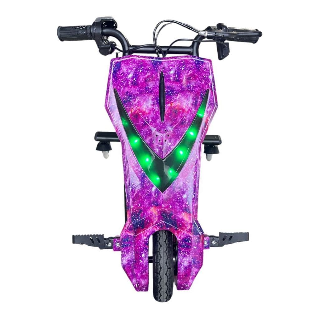 Patinete Elétrico 3 Rodas Triciclo Infantil Drift 350w 65kg Galáxia RosaPatinete Elétrico 3 Rodas Triciclo Infantil Drif