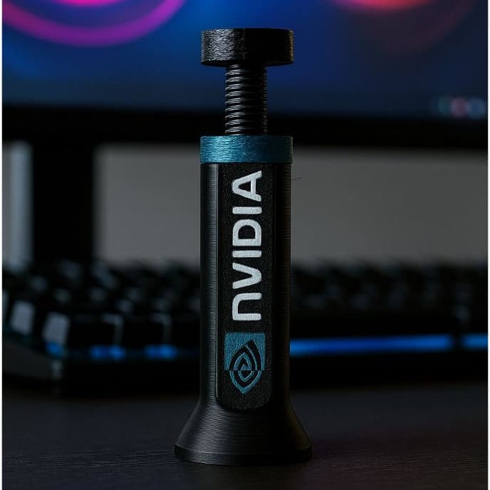 Suporte Ajustável para Placa de Vídeo GPU - NVIDIA e Radeon | Universal com Regulagem