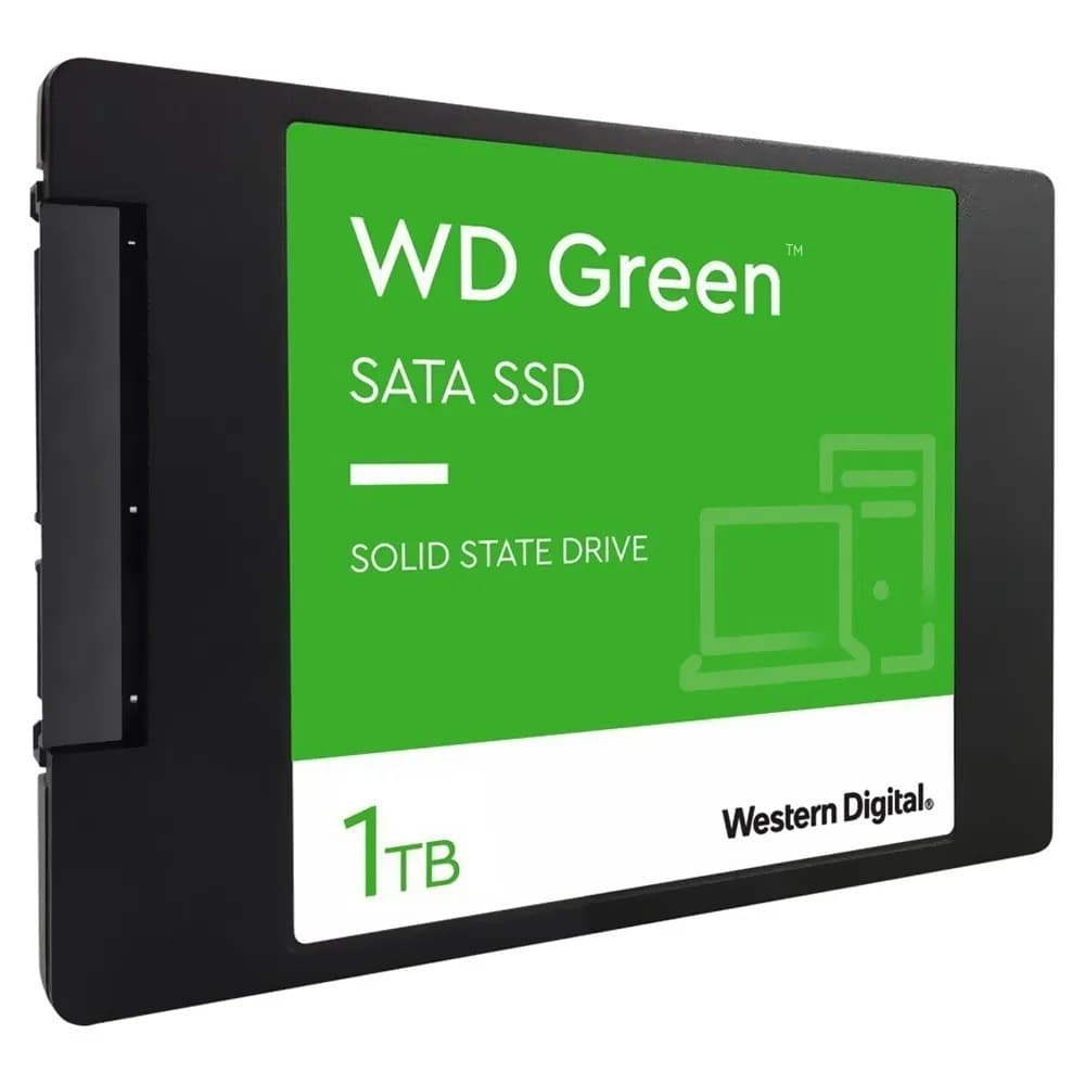 SSD WD Green 1TB SATA III 2,5" – Leve mais velocidade e confiabilidade para seu PC