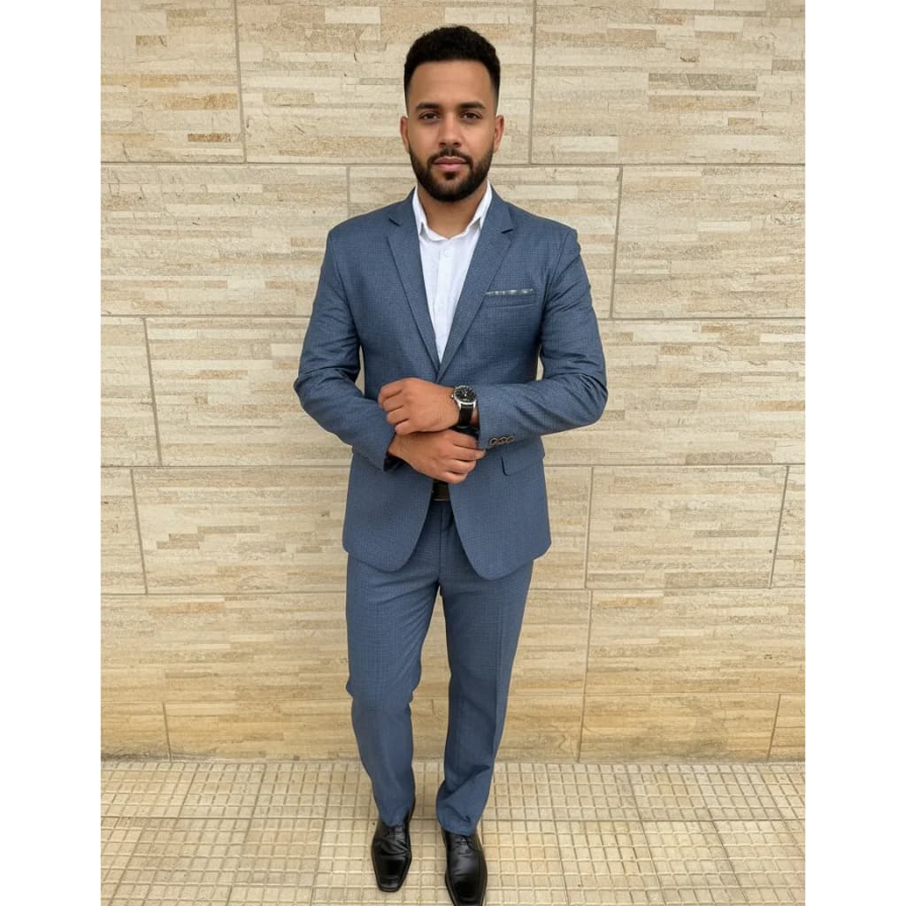 Terno Italiano Slim - Fio Indiano Kit Paletó + Calça