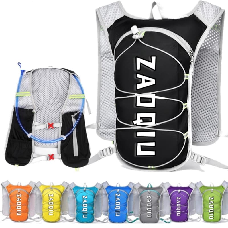 Mochila de Hidratação Esportiva 2L Impermeável para Bike Ciclismo Corrida 【sem refil】