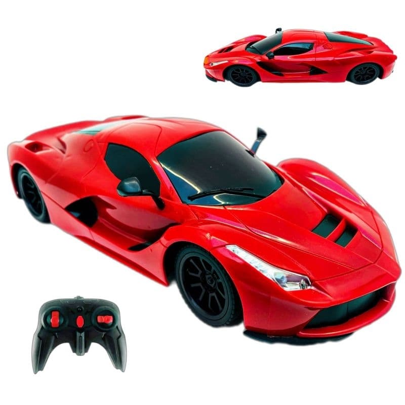 Carrinho De Controle Remoto Ferrari Grande Extreme Vermelho Ferrari