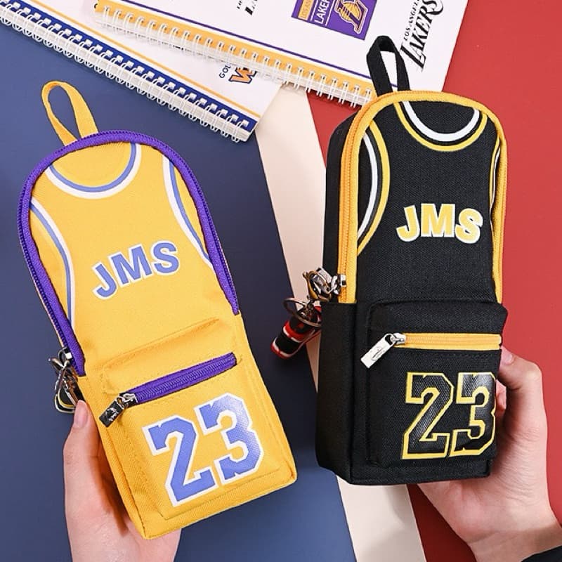 Estojo Escolar Com Estilo de Jogador de Basquete Grande Capacidade