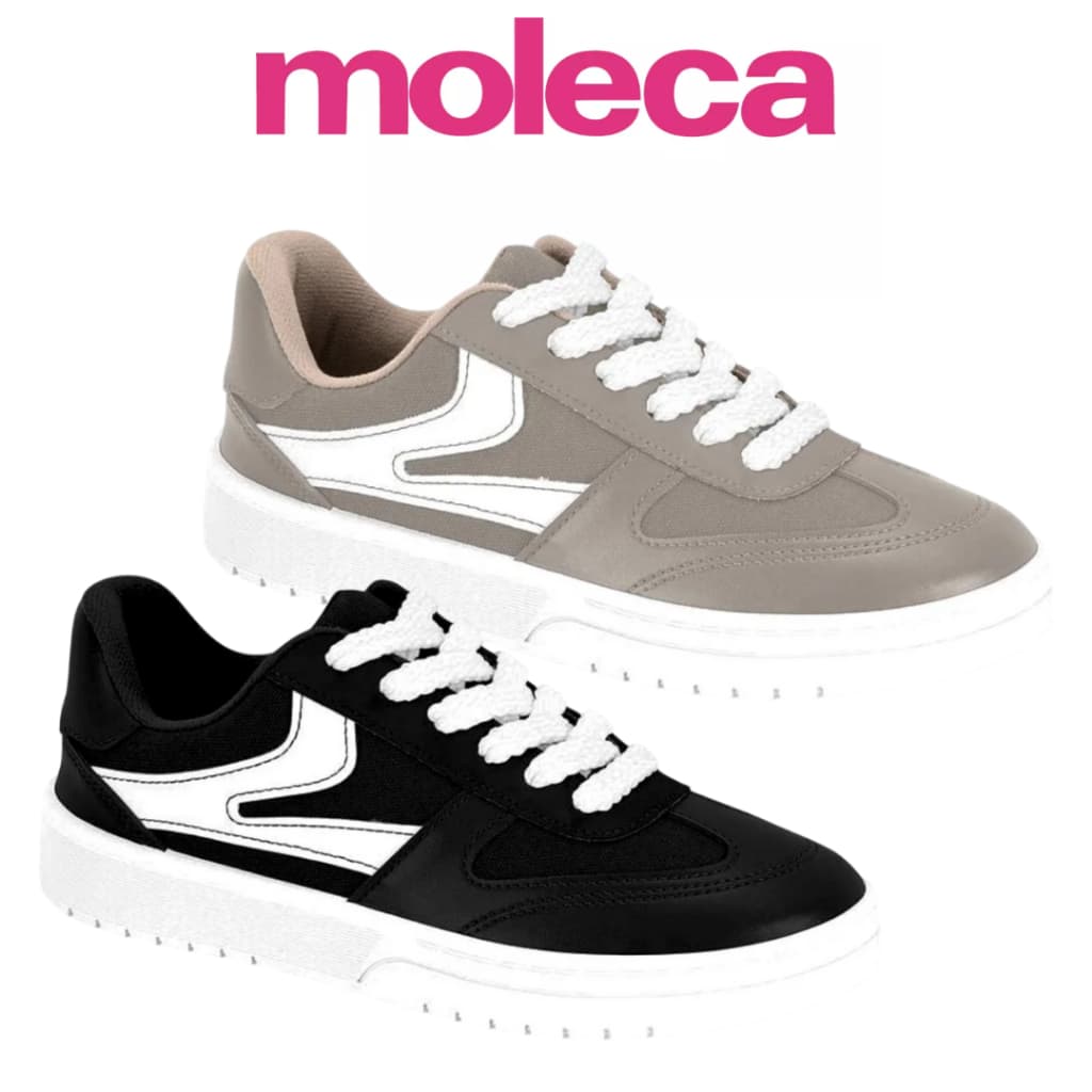 Tênis Moleca Feminino Urban Street Casual Leve Confortável 