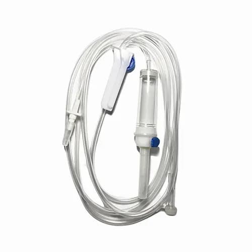 Equipos Macrogotas Completo Macro gotas - Equipo para Soro Completo com Injetor Lateral