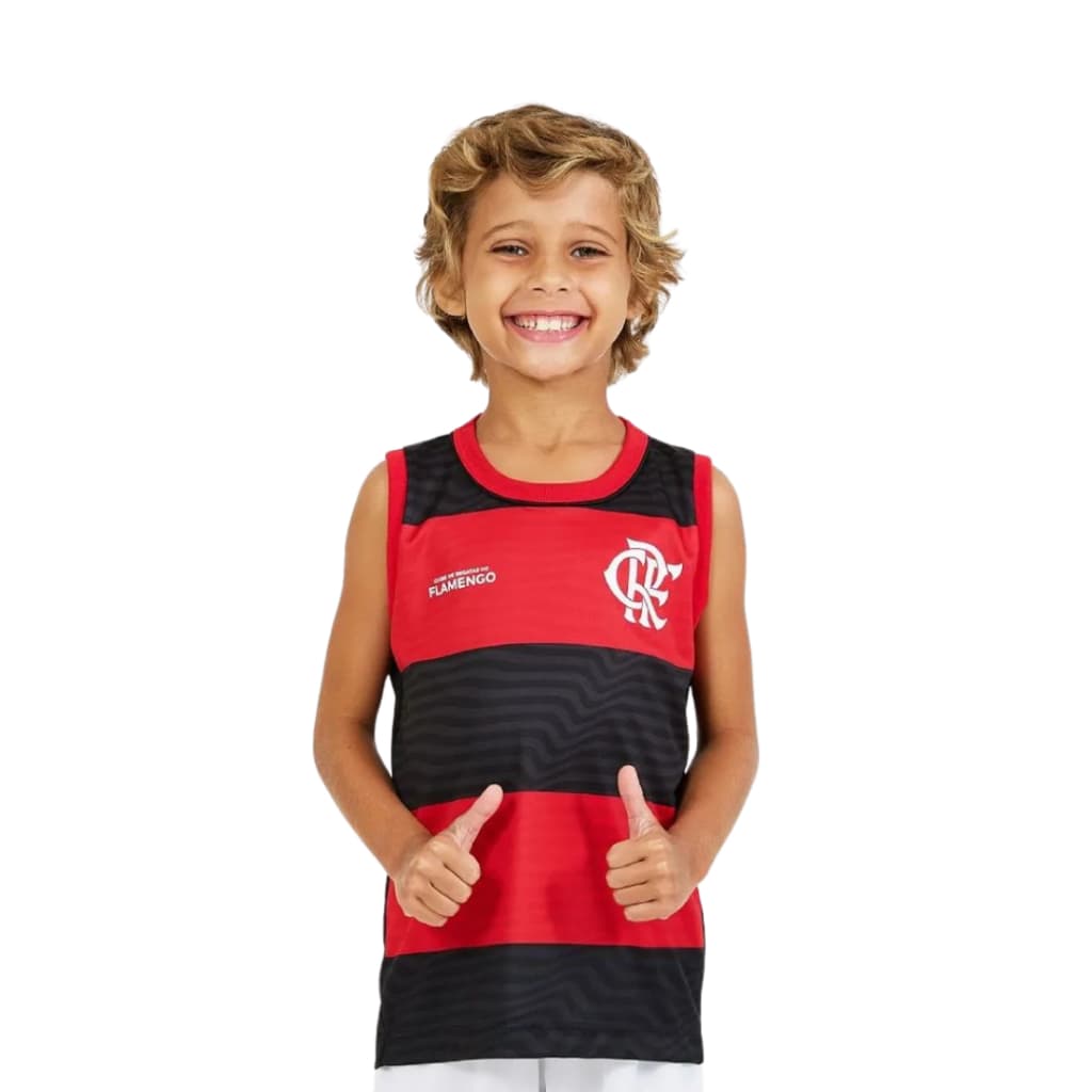 Regata Flamengo Infantil Presença Braziline