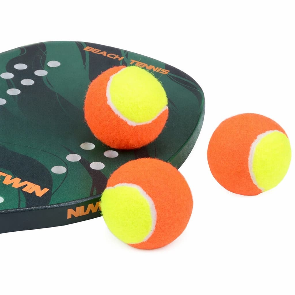 Kit 3 ou 6 Bolas Beach Tennis Lorben Baixa Pressão Macias Alta Durabilidade 3 ou 6 Unidades