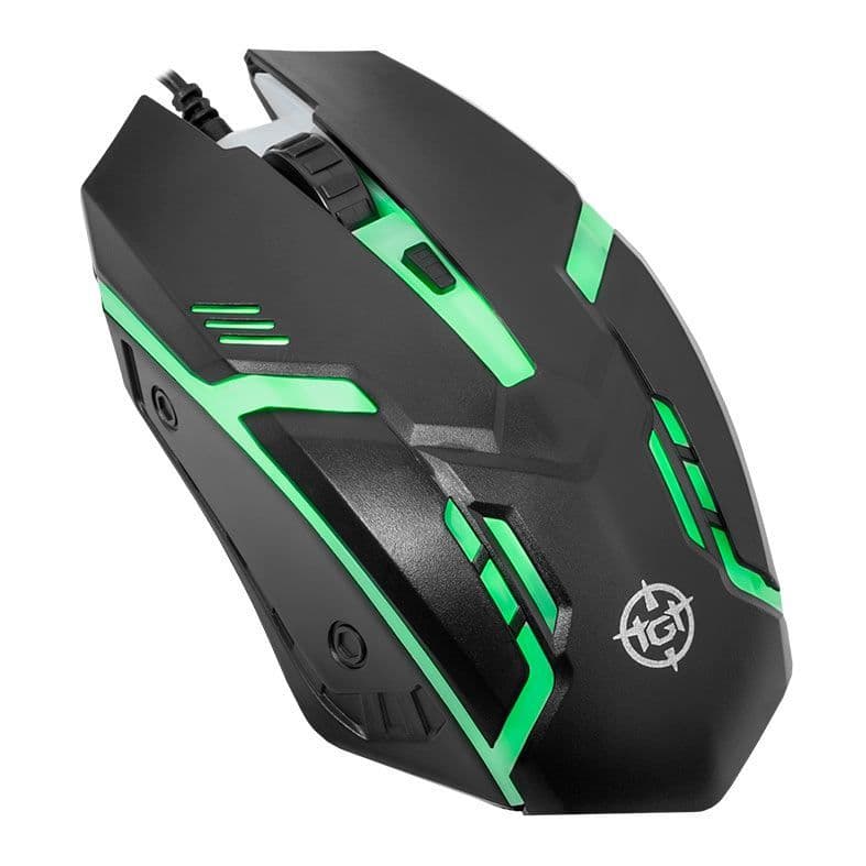Mouse Gamer TGT GM25, Rainbow, 2400DPI, 4 Botoes, Preto, TGT-GM25-BL01
