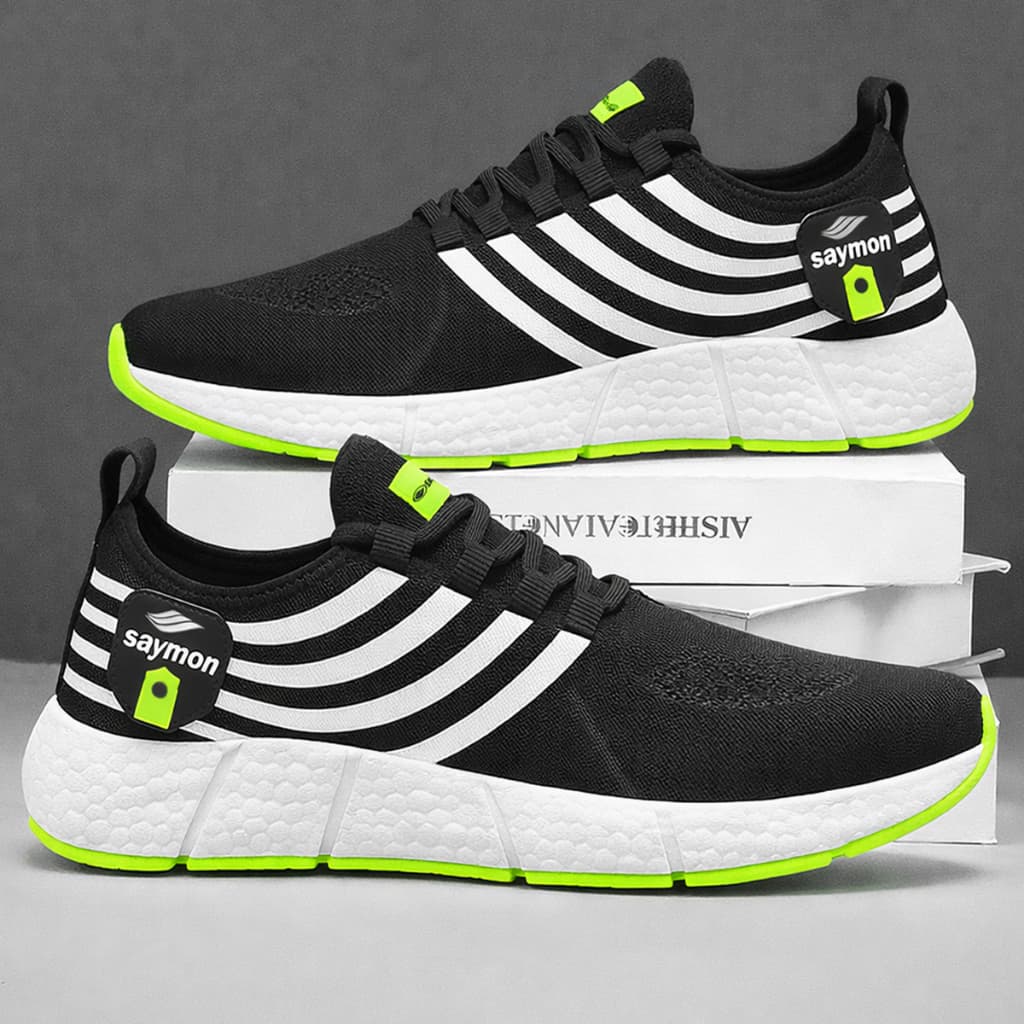 Tênis Fast Esportivo Masculino Leve Confortável Estiloso Academia Caminhada Correr Yy