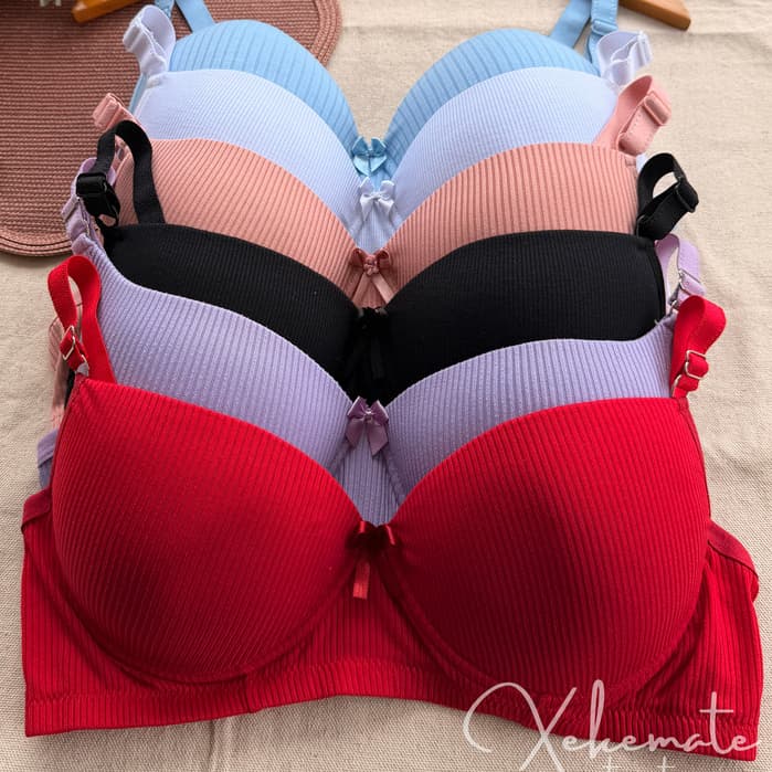 Kit 5 Sutias Plus Size com Bojo Canelado Reforçado Alças Largas Conforto Sustentação Moda Feminina