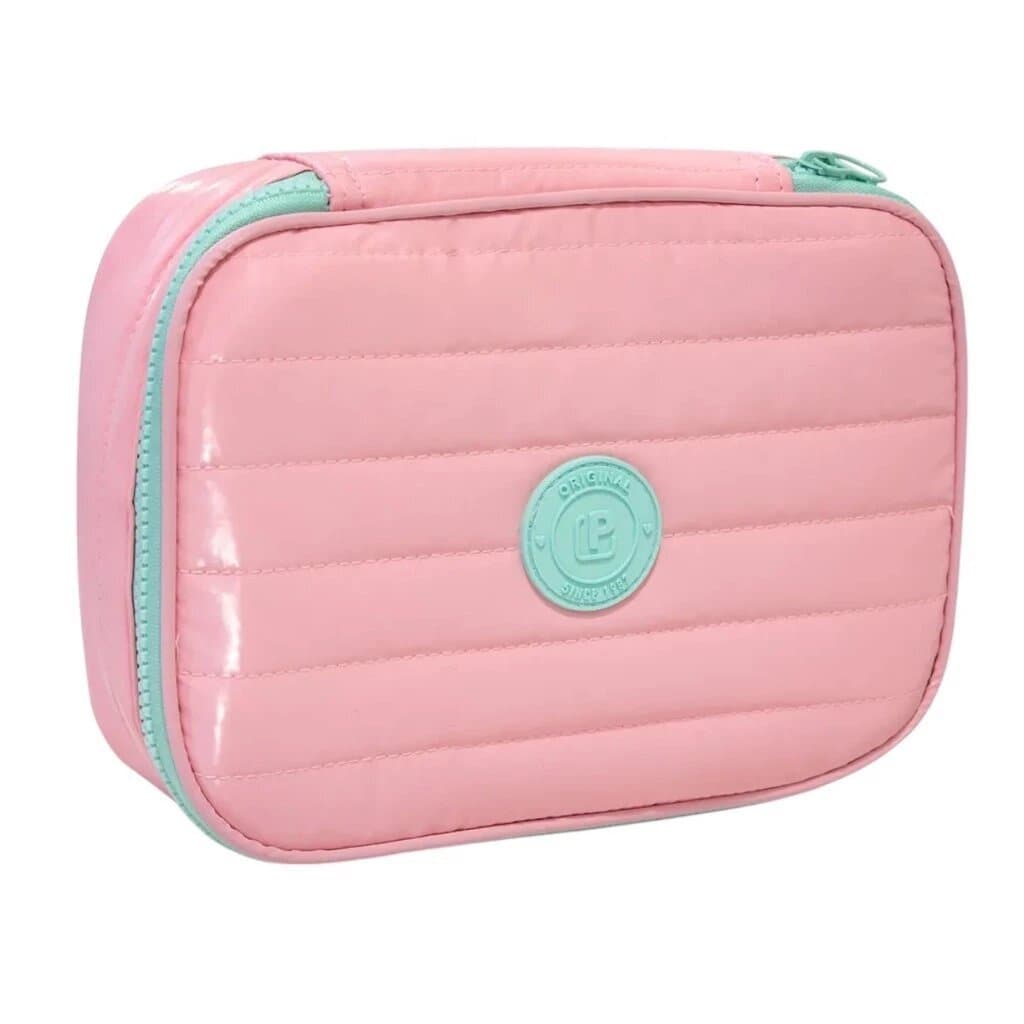 Estojo Box Organizador Puffer C/ Compartimento