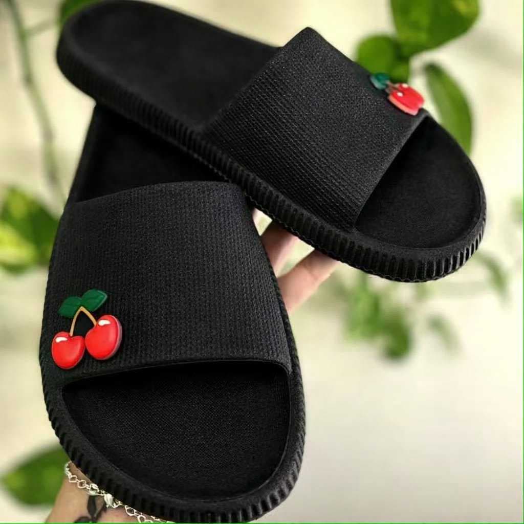 CHINELO NUVEM SLIDE CEREJINHA VARIAS CORES MUITO DELICADO