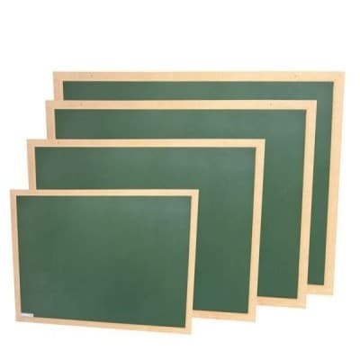 Lousa Quadro Verde Escolar + Apagador + 10 Giz Stalo - Vários Tamanhos