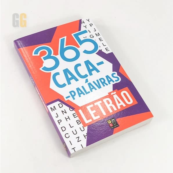 LIVRO 365 CAÇA PALAVRAS LETRÃO
