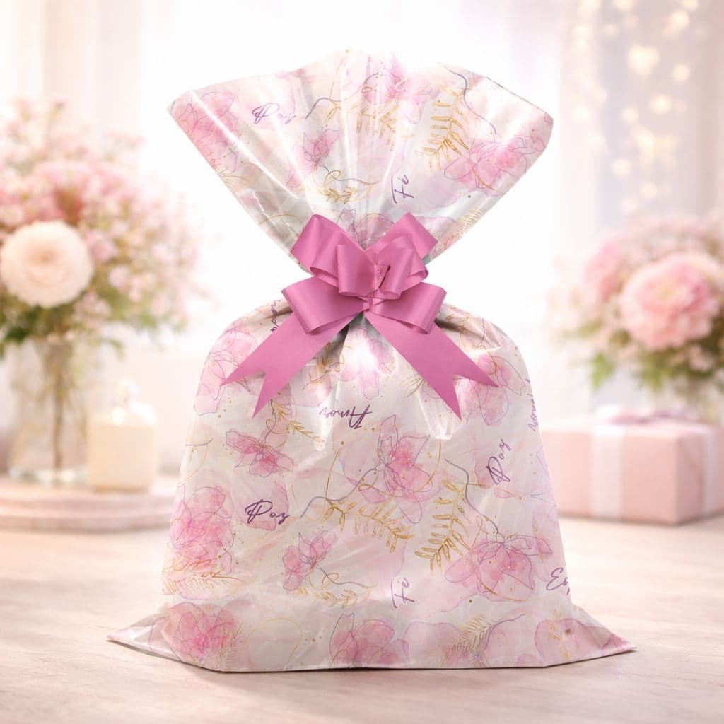 Saquinho de Presente Feminino 20x29 com 50 unidades