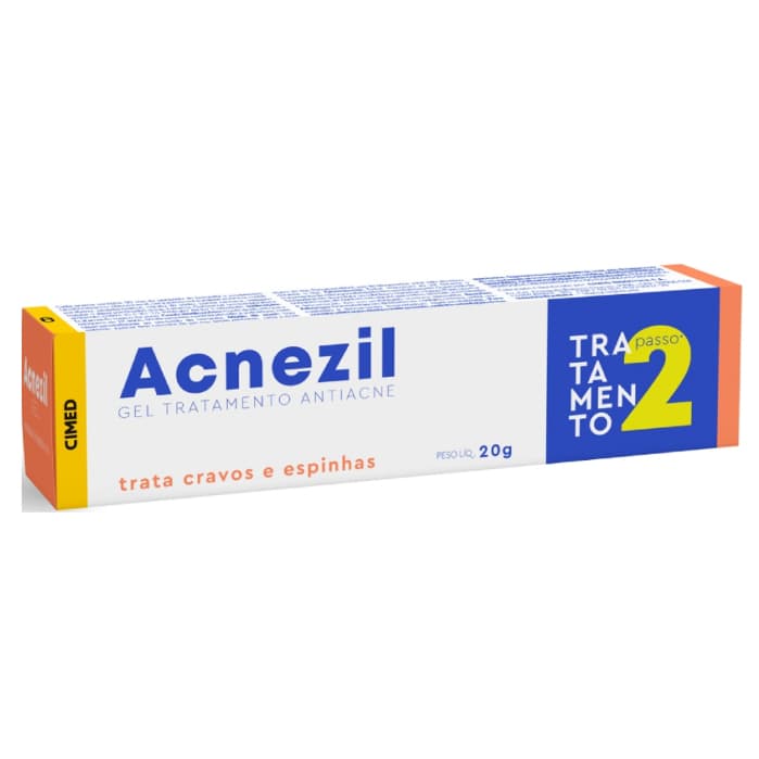 Acnezil Gel Tratamento Para Cravos Espinhas  20g