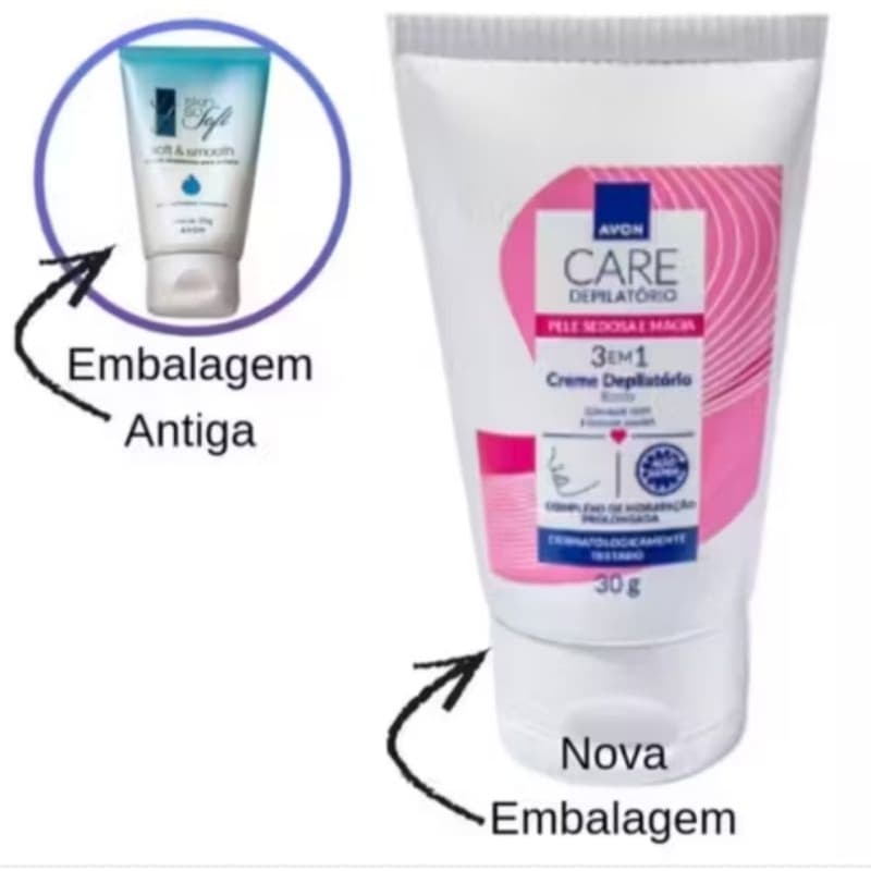 Creme Depilatório para o Rosto Avon 30g