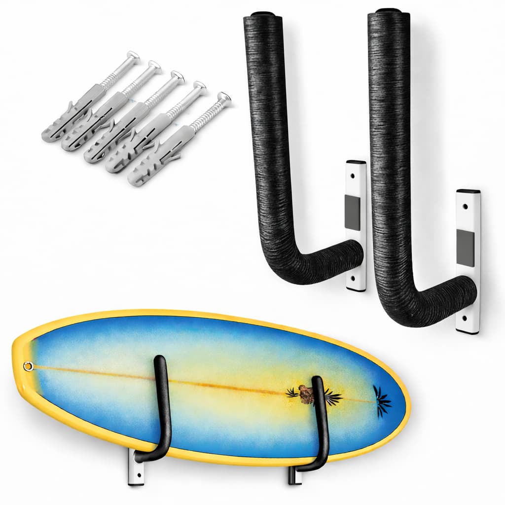 Suporte Rack Para Prancha De Surf em Alumínio Não Enferruja