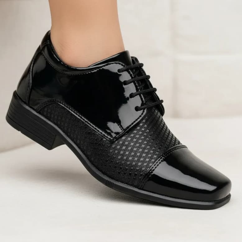 Sapato Infantil Pajem Casamento Social Eventos Cadarço Sola Costurada Antiderrapante Le Sportiff