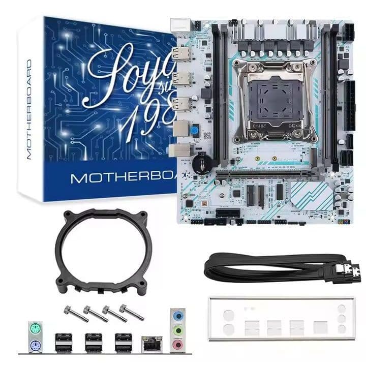 Placa Mãe X99E D4 +  Módulo TPM 2.0 + E5 2630 v4