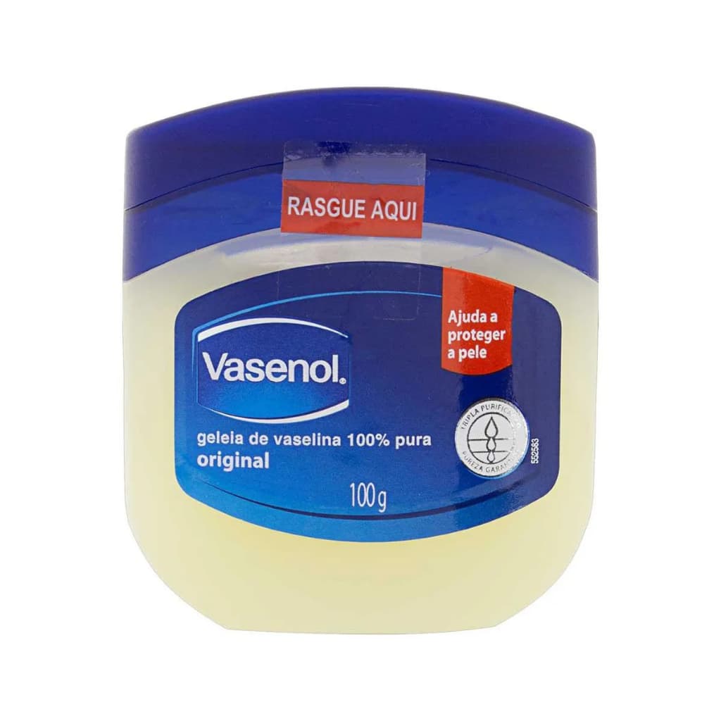 Geleia de Vaselina 100% Pura Vasenol Original 100g