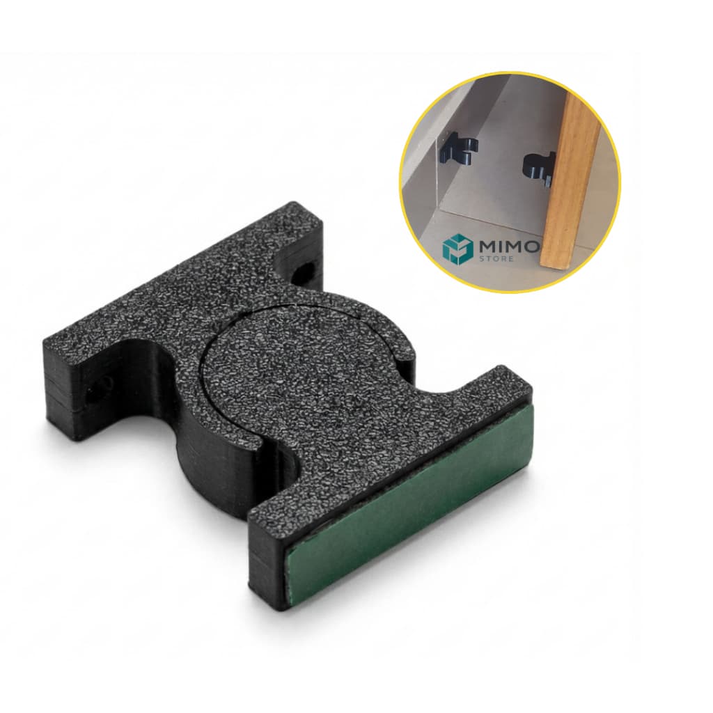 Trava de Porta Adesiva com Fita 3M – Prendedor Anti-Batida Super Resistente