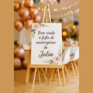 Cavalete Para Festas Formaturas Casamentos Anuncios Propaganda