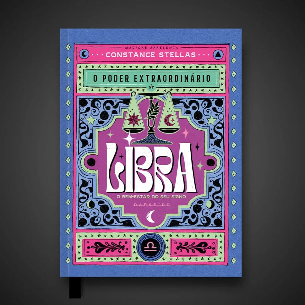 Livro O Poder Extraordinário de Libra DarkSide Guia Astrológico