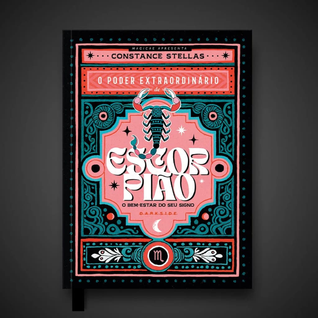 Livro O Poder Extraordinário de Escorpião Darkside Guia Astrológico Escorpiano