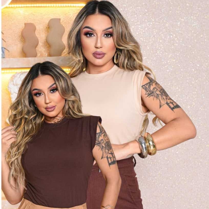 kit  Blusas Femininas Básica Muscle Tee Minimalista T shirts feminina 100% Algodao Camiseta Luxo