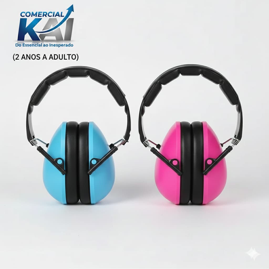 Abafador Protetor de ruido Anti ruido som para autistas, Infantil, adolescentes, jovens e Adultos.