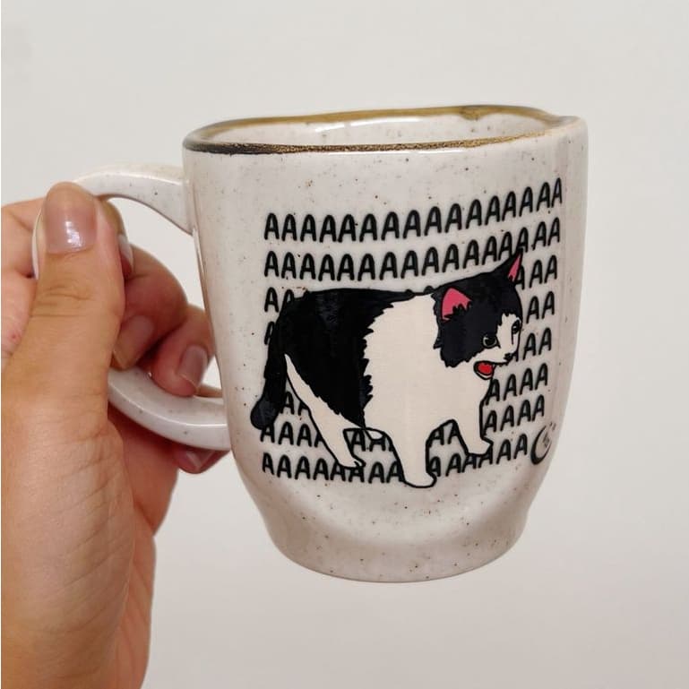 Caneca Névoa - Gato AAA - 260ml