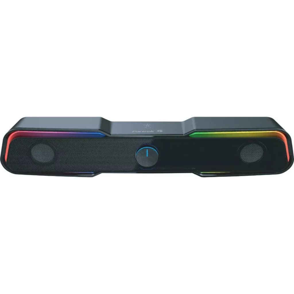 Soundbar Gamer Para Pc - Fortrek Black Hawk 6w Rgb - 73400 Cor Preto Usb
