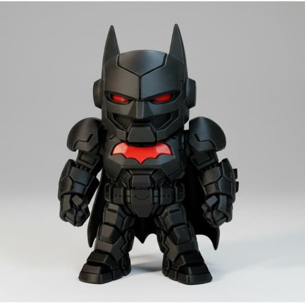 Boneco Gamer Herói Mecânico em ABS – Item Colecionável Decorativo Setup Gamers