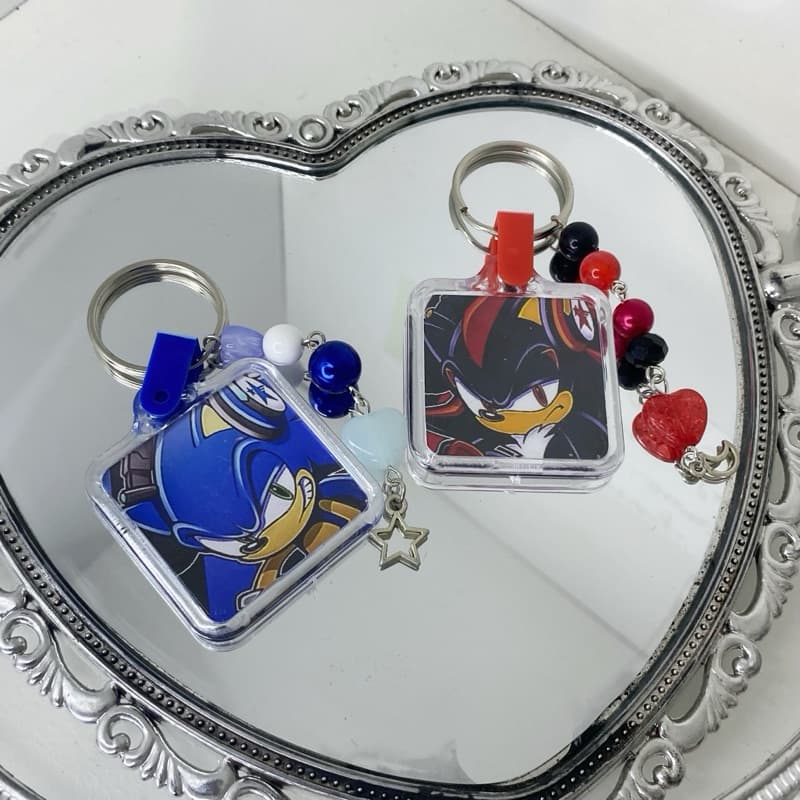 Chaveiro acrilico personalizado Sonic |Shadow| Amy Rose |Rouge the bat| Tails |  Knuckles