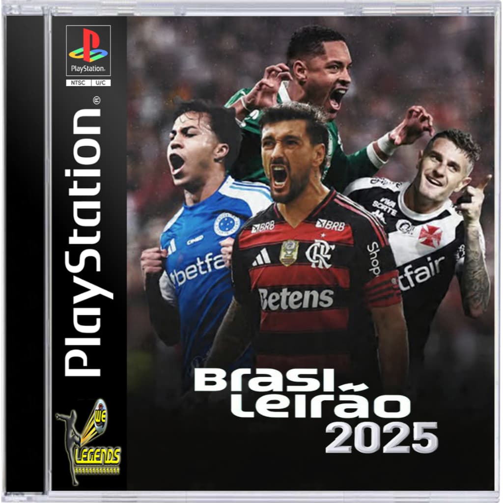 Campeonato Brasileiro 2025 PS1 - Playstation 1 - PSone