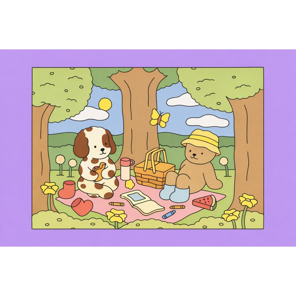 Livro/Caderno de colorir&pintar esboço e sketch, presente relaxante de papelaria/hobbie&arte