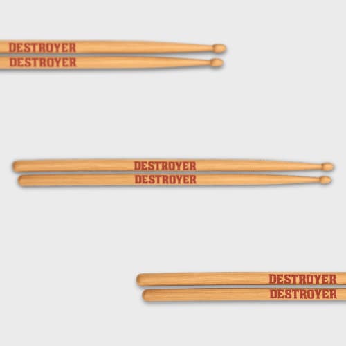 Par de Baquetas 5A Profissional – Bateria Marfim Percussão