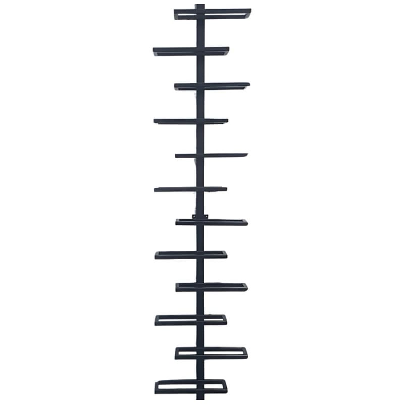 Adega De Parede Suporte Vinho Para 12 Garrafas Desalinhadas Preto