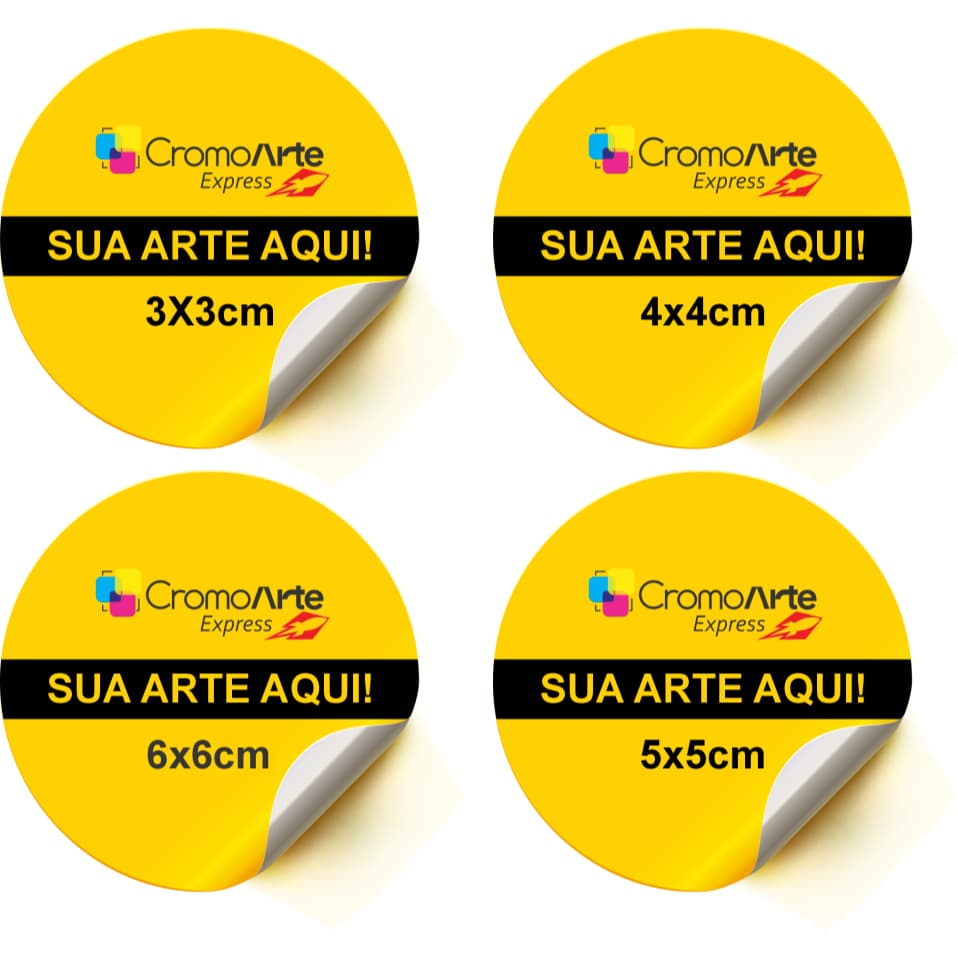 Etiquetas em Adesivo Vinil Personalizadas
