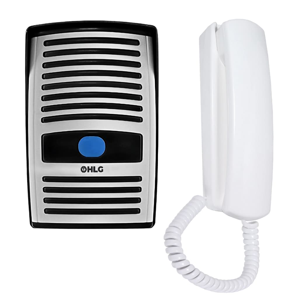 Kit Interfone Porteiro Eletrônico Residencial Intervox