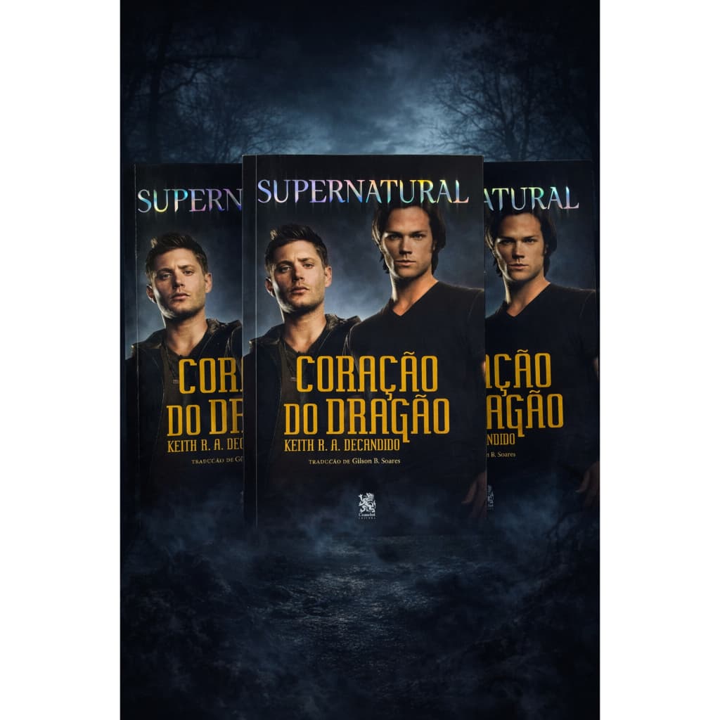 Livro Supernatural Coração Do Dragão