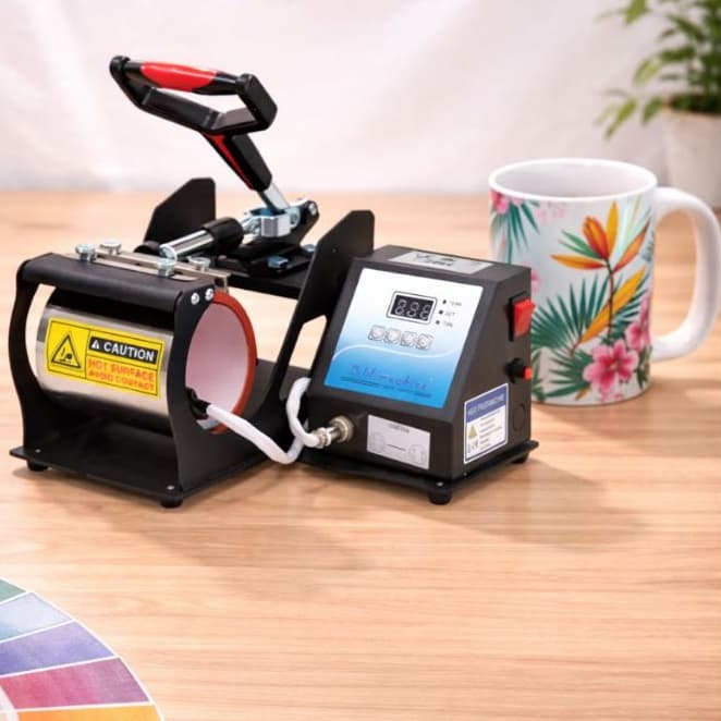 Prensa Térmica para Canecas – Sublimachine Ideal para Personalizados