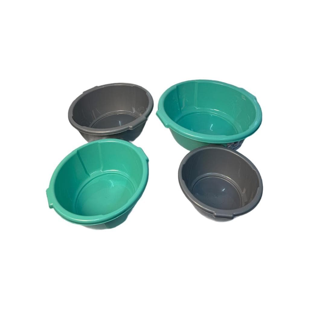 Kit 4 Bacias – 2,4L / 4L / 6,5L / 9L