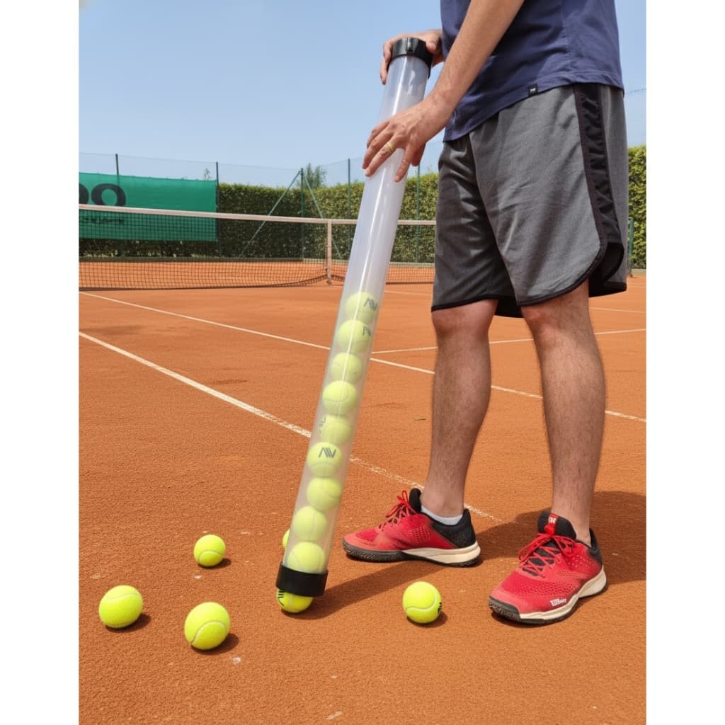 Coletor Apanhador de Bolas Tênis, Beach Tennis, Pádel e Pickleball