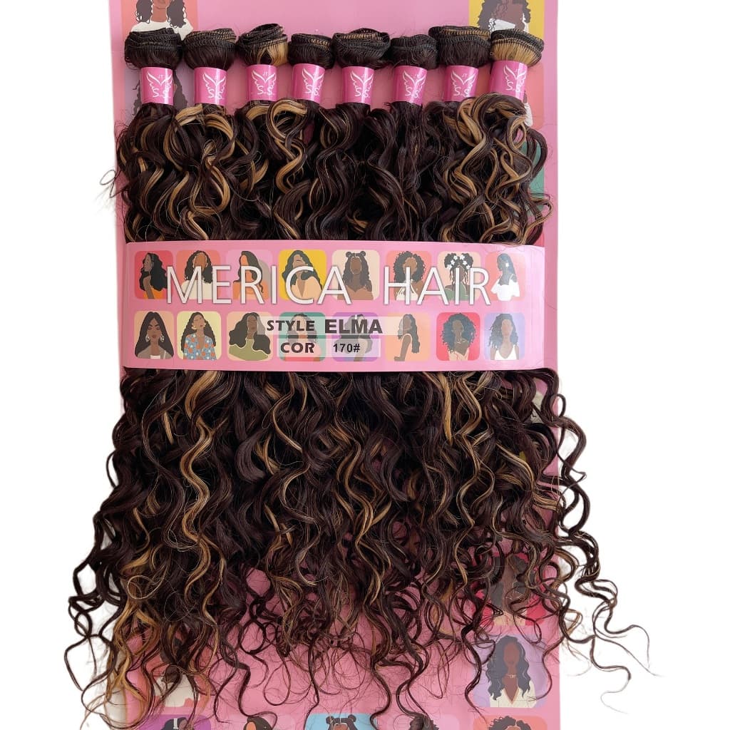 Cabelo 100% Orgânico Cacheado - Elma - Merica Hair - Super Star