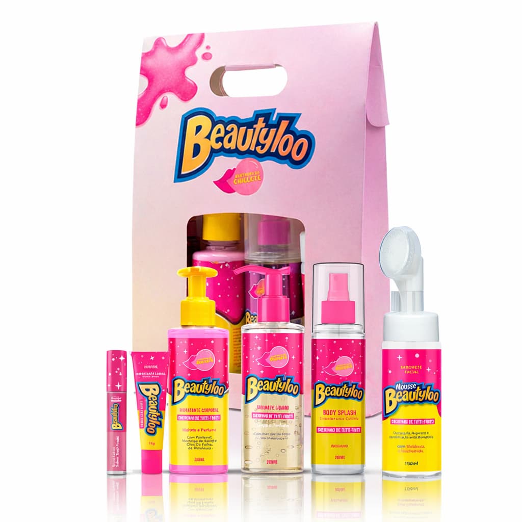 Kit Linha Completa Beautyloo – Skincare & Beleza + Caixa Presente