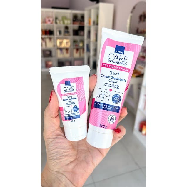 Creme Depilatório Avon Care com Hidratação Intensa para Corpo e Rosto