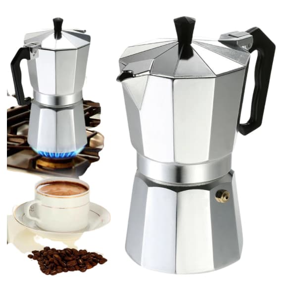 Cafeteira Italiana Moka 6/3 Xícaras De Alumínio