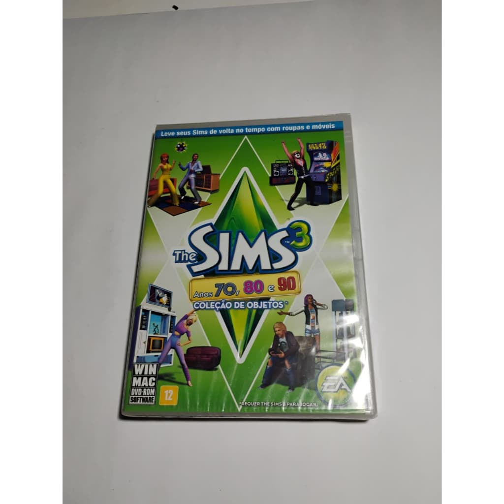 The Sims 3 DLC - 70s 80s 90s (LACRADO Raridade)